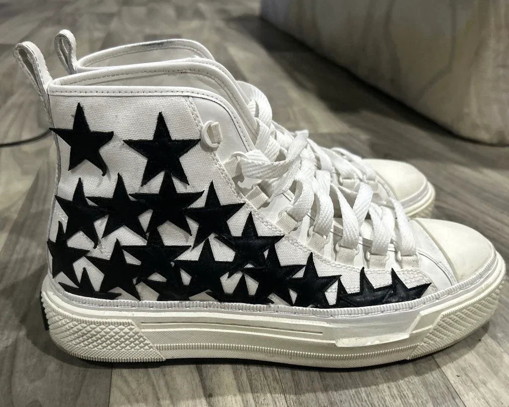 AM White Hightop Star